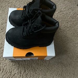 Timberland Black Kids Boots